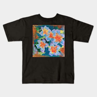 Flower Series 3: Inner Power Paintings Kids T-Shirt